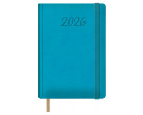 AGENDA 2026 SAMBA DÍA PÁGINA 15 X 21 CM. COLOR TURQUESA DOHE 12882 - 26 (Espera 4 dias)